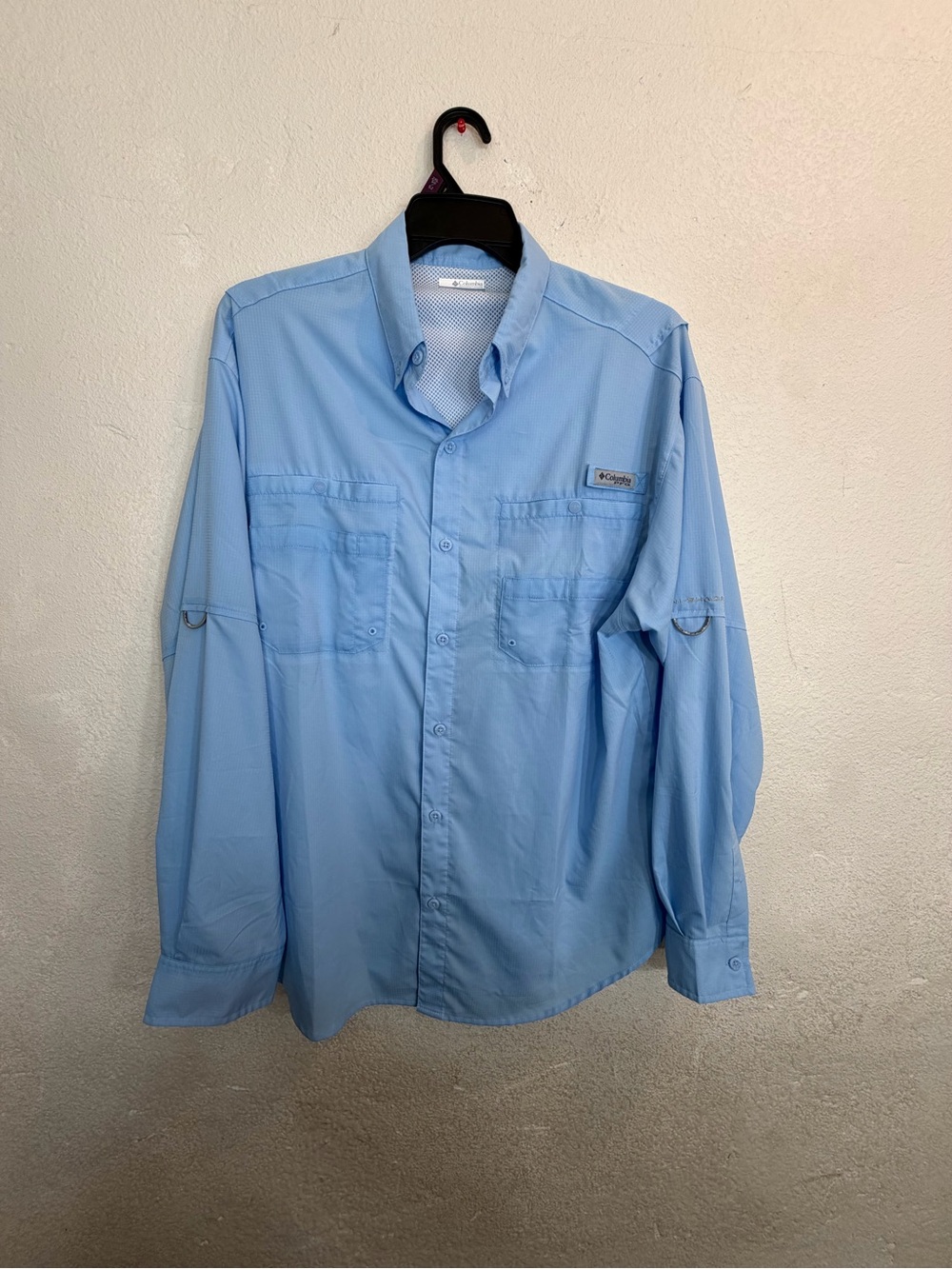 Men's PFG Tamiami II Long Sleeve Shirt - Size L 
UPF 40